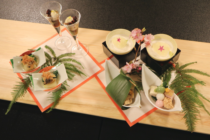 料理旅館　山梨のグルメ