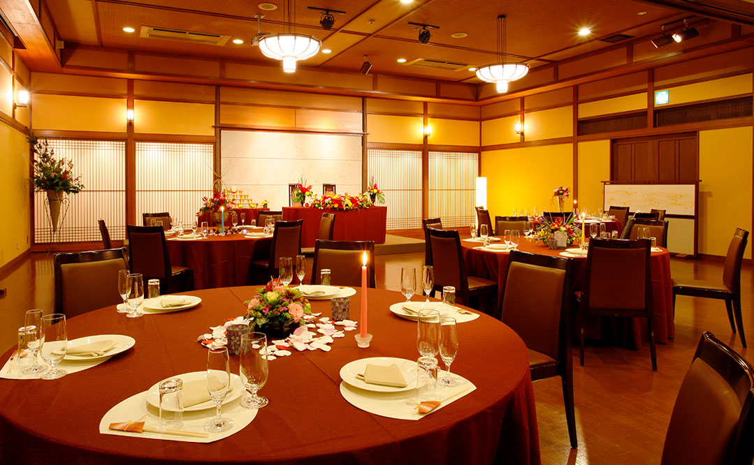 写真:大宴会場 万葉館